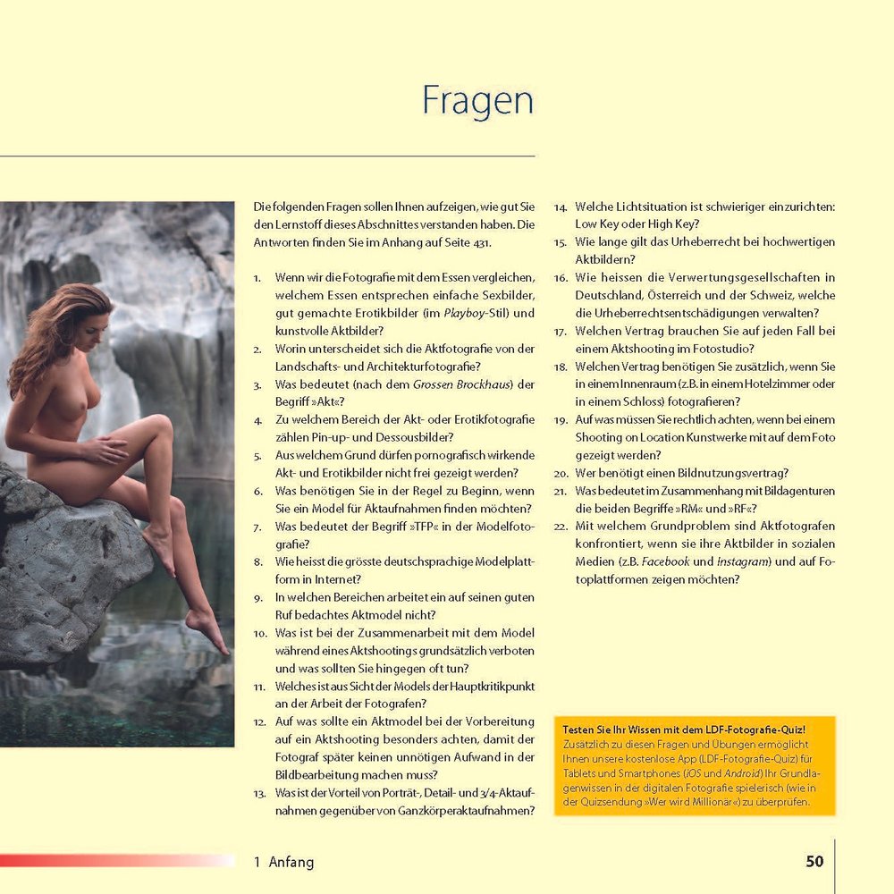 Das grosse Lehrbuch - Aktfotografie