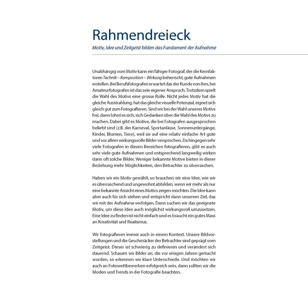 BILDBEWERTUNG mit dem Doppelten Dreieck